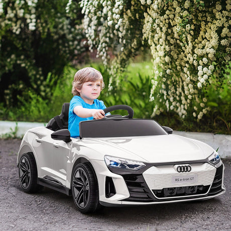 12V Licensed Audi RS E-Tron GT Kids Ride-On Car With Remote Control - Omega Lifestyles