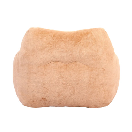 Large Faux Fur High Density Foam Beanbag Chair - Omega Lifestyles