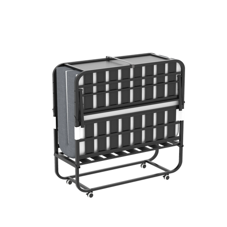 Twin Medium 5-Inch Memory Foam Folding Bed Frame - Omega Lifestyles