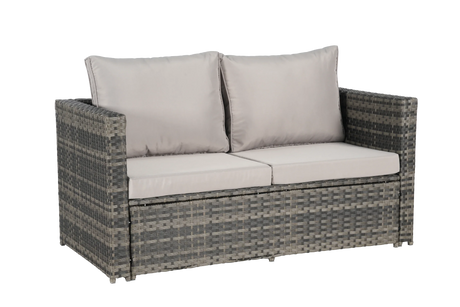 6-Piece Outdoor Rattan Wicker Patio Furniture Set - Omega Lifestyles