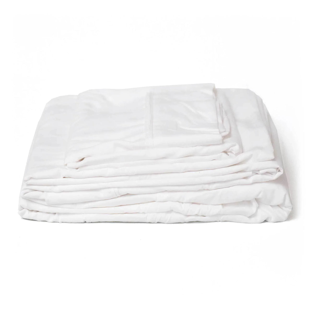 Twin XL Bamboo Rayon Cooling Sheet Set White - Omega Lifestyles