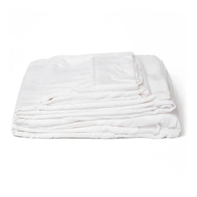 Thread Rayon Bamboo Queen Sheet Set White - Omega Lifestyles