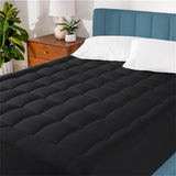 Plush 450g Cotton Quilted Queen Mattress Pad - Sleep Galleria