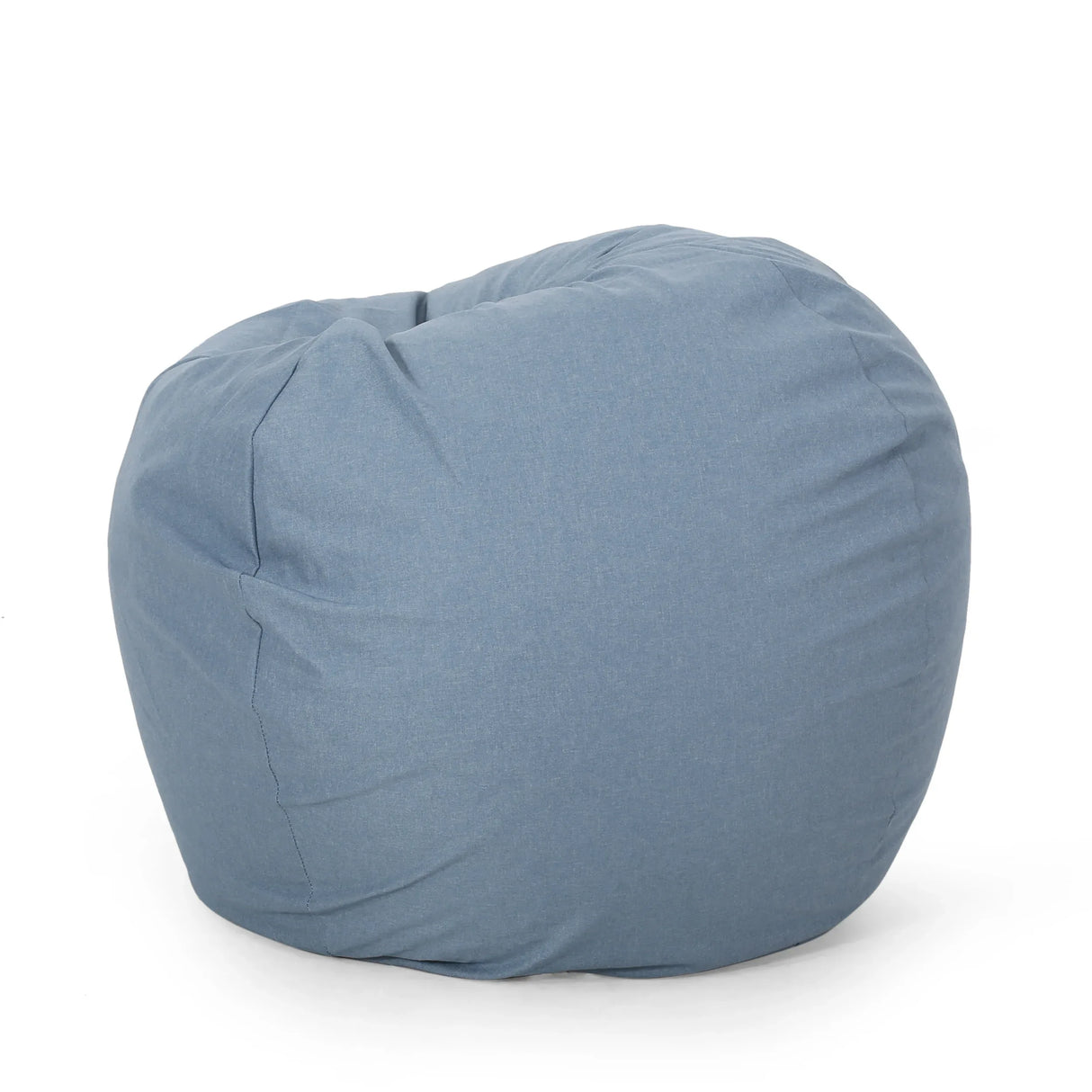Fabric Foam Filled Modern Teal 3-Foot Bean Bag Chair - Omega Lifestyles