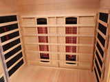 2 to 3 Person Hemlock Wood Low EMF Far Infrared Sauna - Omega Lifestyles