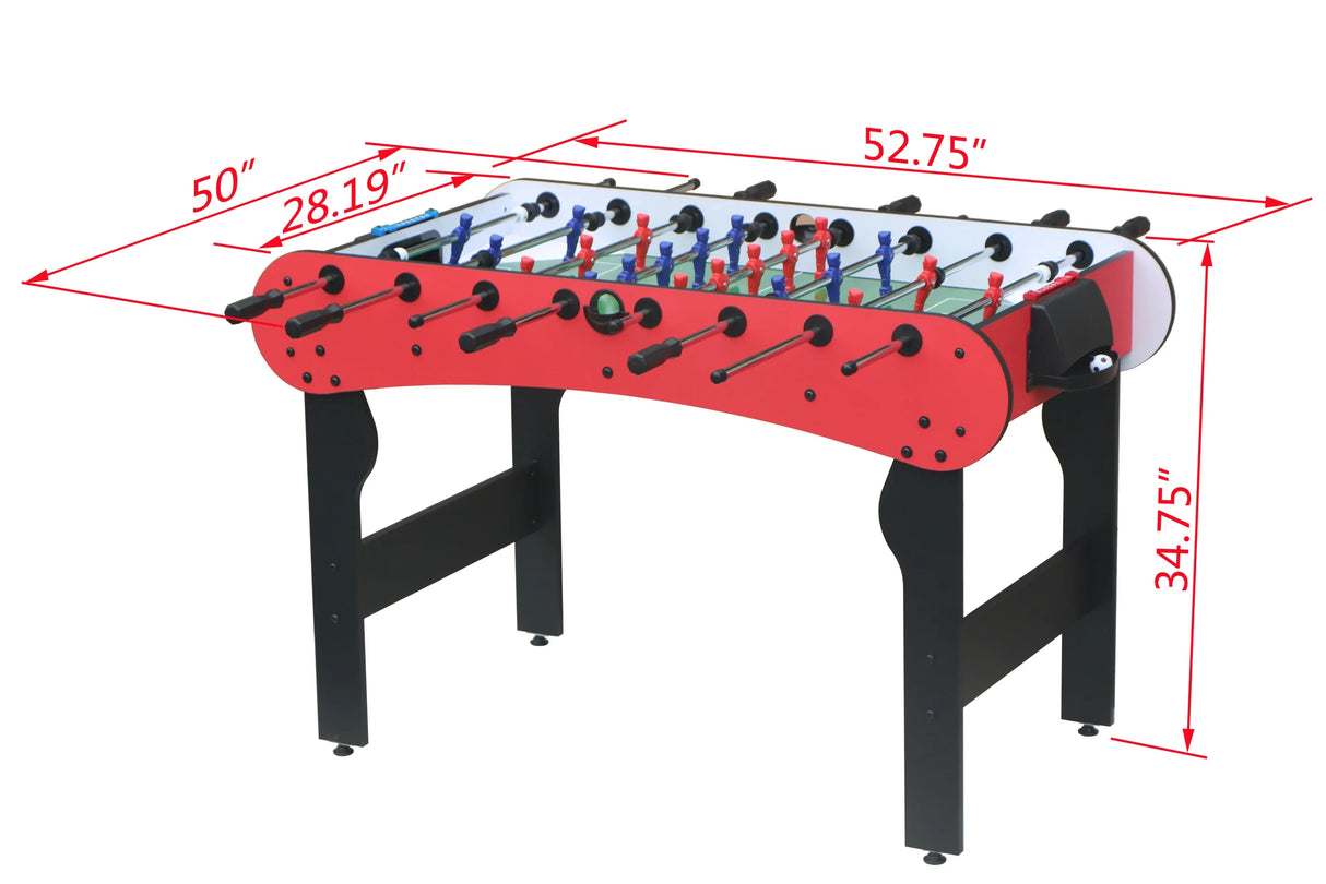 5-Foot Indoor American Design Soccer Foosball Game Table - Omega Lifestyles