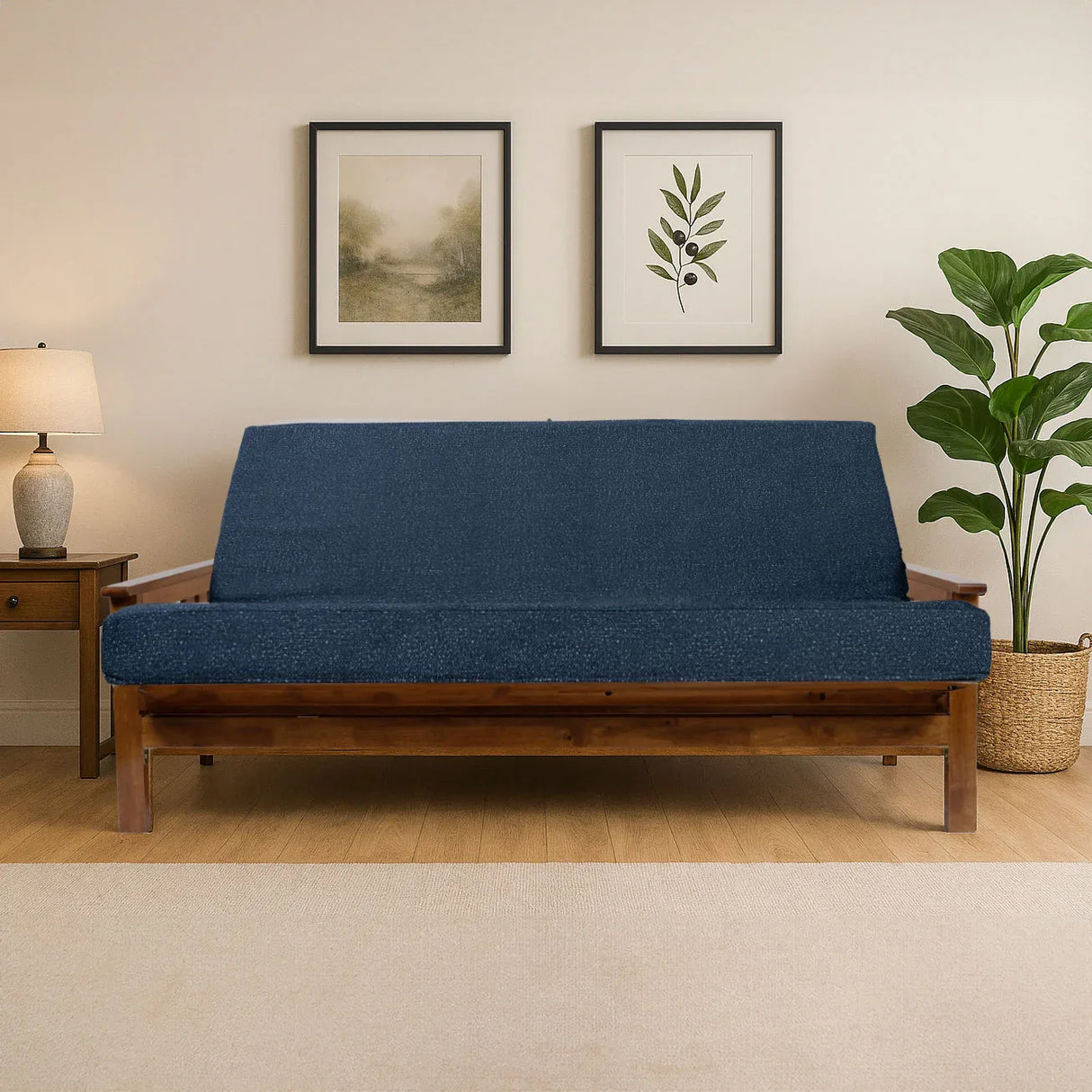 Firm 6-Inch Memory Foam Infused Full Futon Mattress - Omega Lifestyles