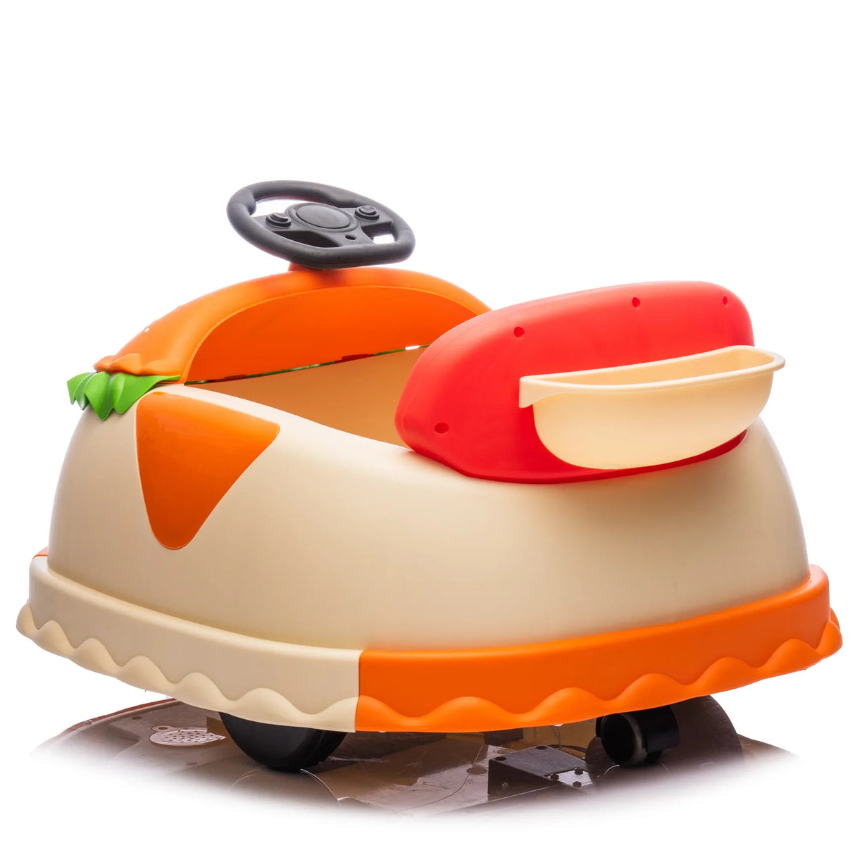 12V Kids Electric Ride-On Hamburger Car With Bluetooth - Omega Lifestyles