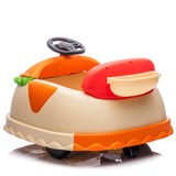 12V Kids Electric Ride-On Hamburger Car With Bluetooth - Omega Lifestyles