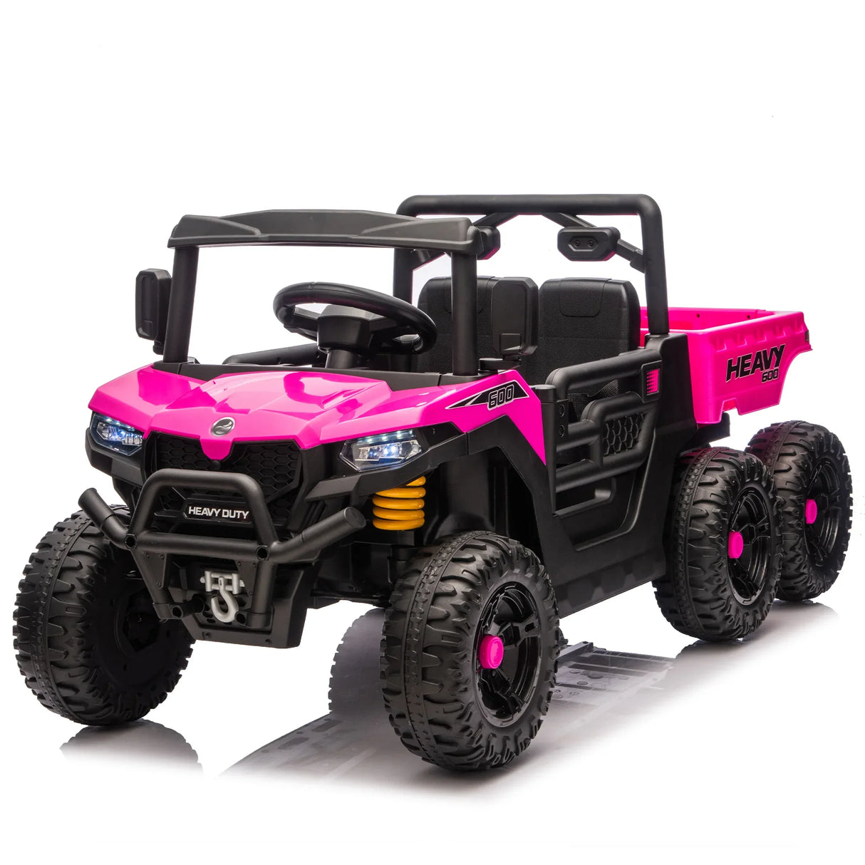 Kids Electric Ride On Six-Wheel Remote Control Dump Truck - Omega Lifestyles