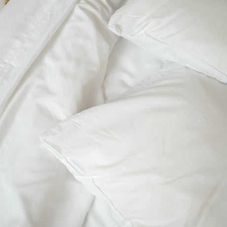 Queen Brushed Microfiber White Sheet Set - Omega Lifestyles