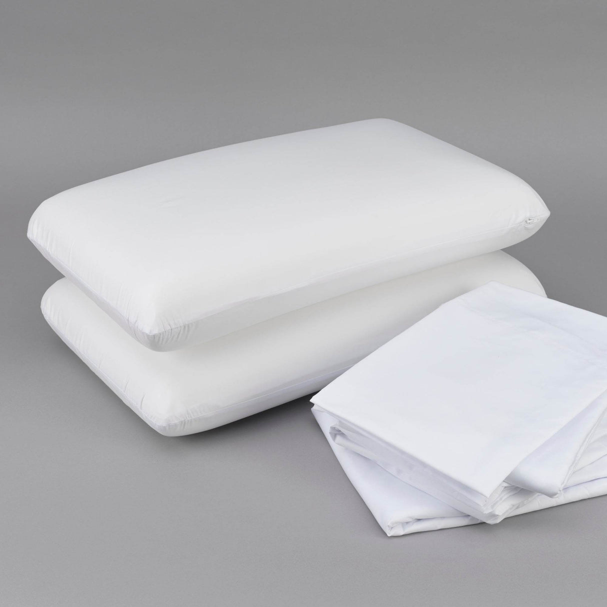 Cooling Cotton Bedding Bundle With Memory Foam Pillows - Sleep Galleria