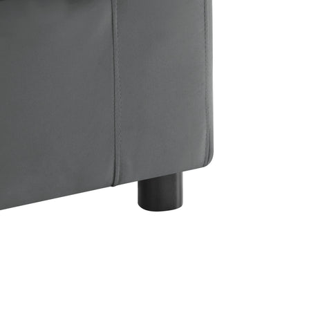 Modern Plush Down Feather Corner Wedge Chair - Omega Lifestyles