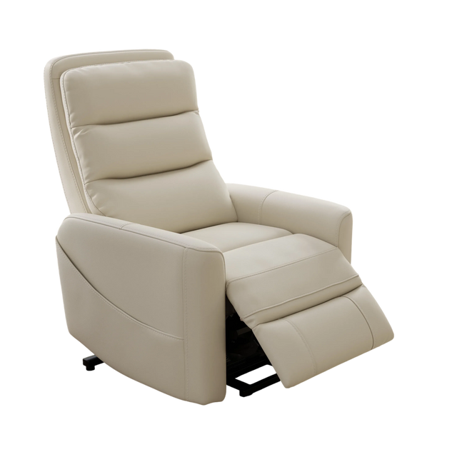 Faux Leather Power Lift Recliner Chair With USB Charging - Omega Lifestyles