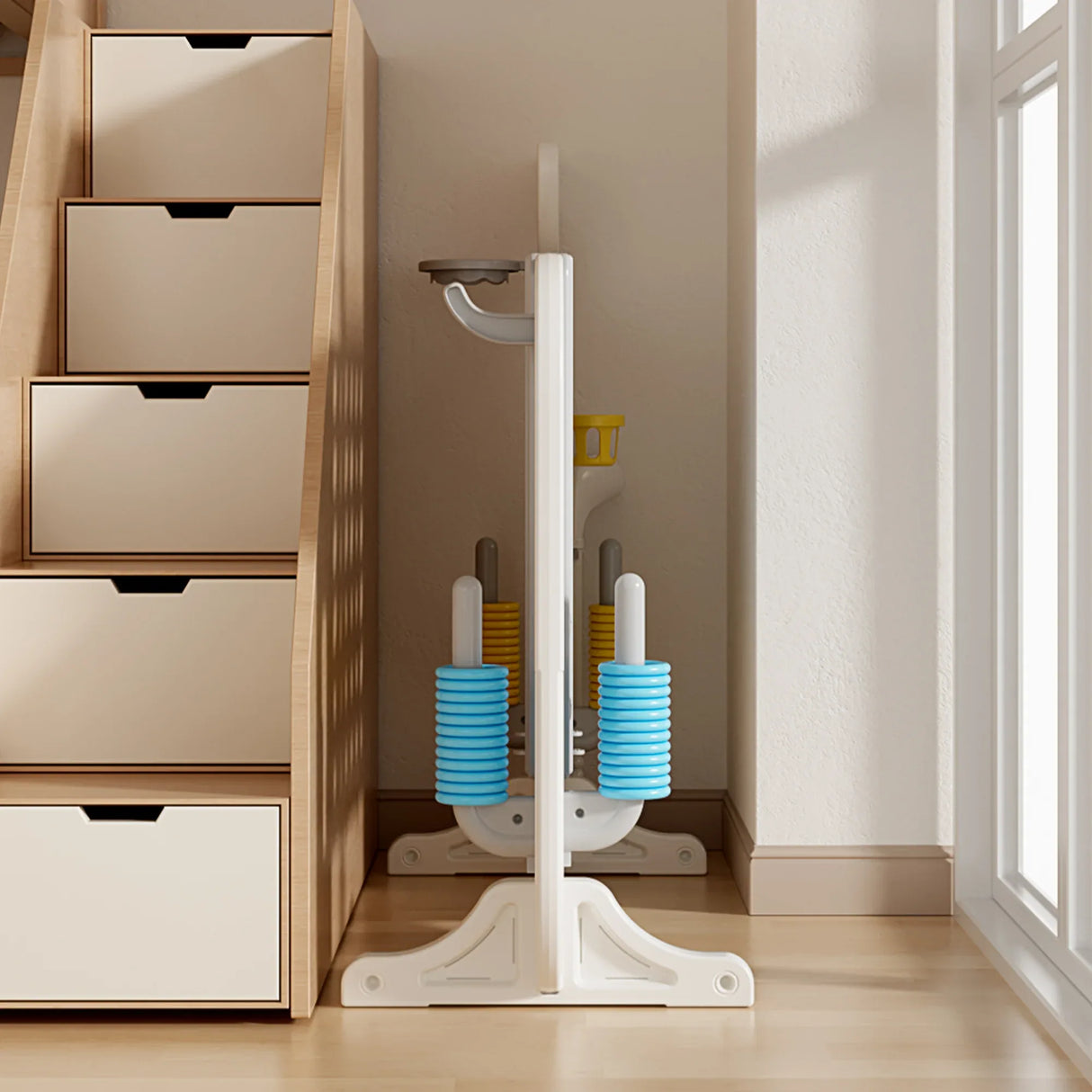 4-in-1 Adjustable Height Giant Outdoor Game Set - Omega Lifestyles