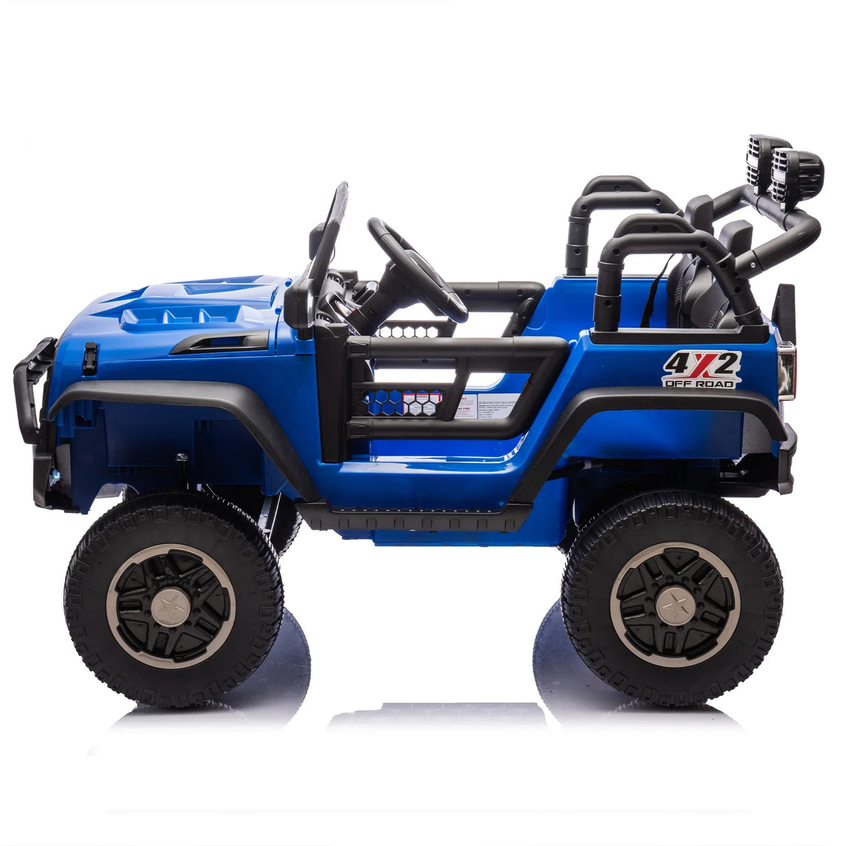 24V Two-Seater Bluetooth Remote Control Ride-On Truck - Omega Lifestyles