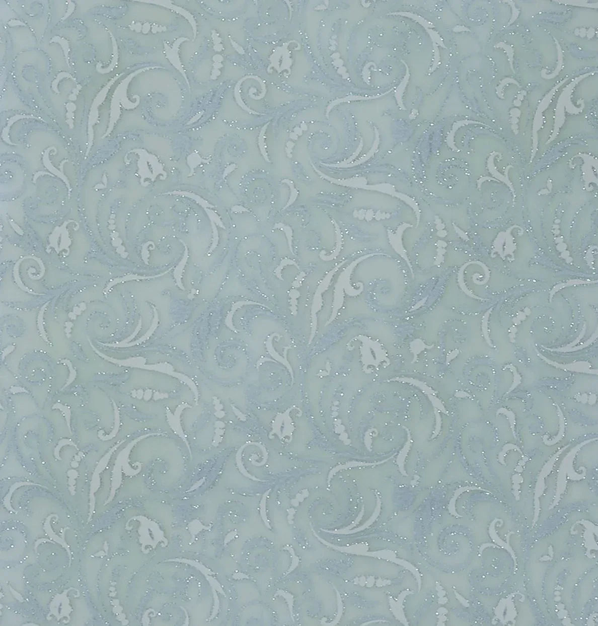 French Provincial Pearl White Silver Console Cabinet - Omega Lifestyles