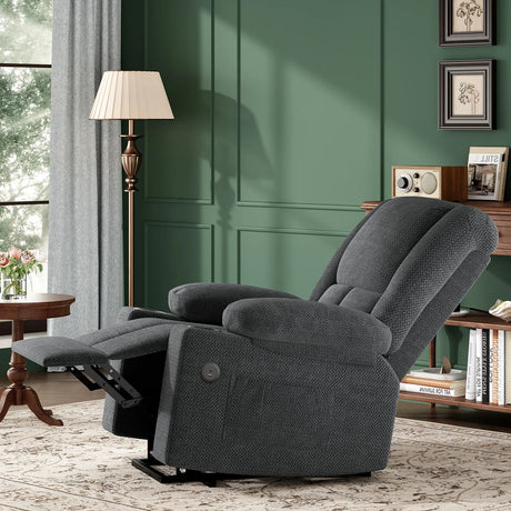 Power Lift Massage Heat Recliner Chair With USB Ports - Omega Lifestyles