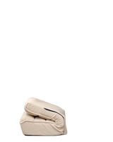 Adjustable White Japanese-Style Reclining Folding Floor Chair - Omega Lifestyles