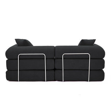 Modular Folding Convertible Corduroy Sofa Bed - Omega Lifestyles