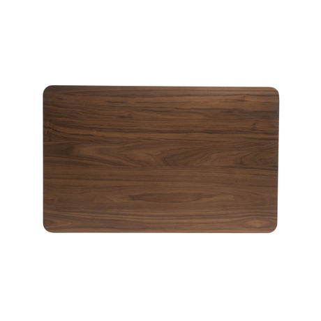 Mid-Century Modern Rubberwood Rectangular Dining Table - Omega Lifestyles