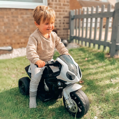 Licensed BMW 6V Toddler 3-Wheel Electric Motorcycle - Omega Lifestyles