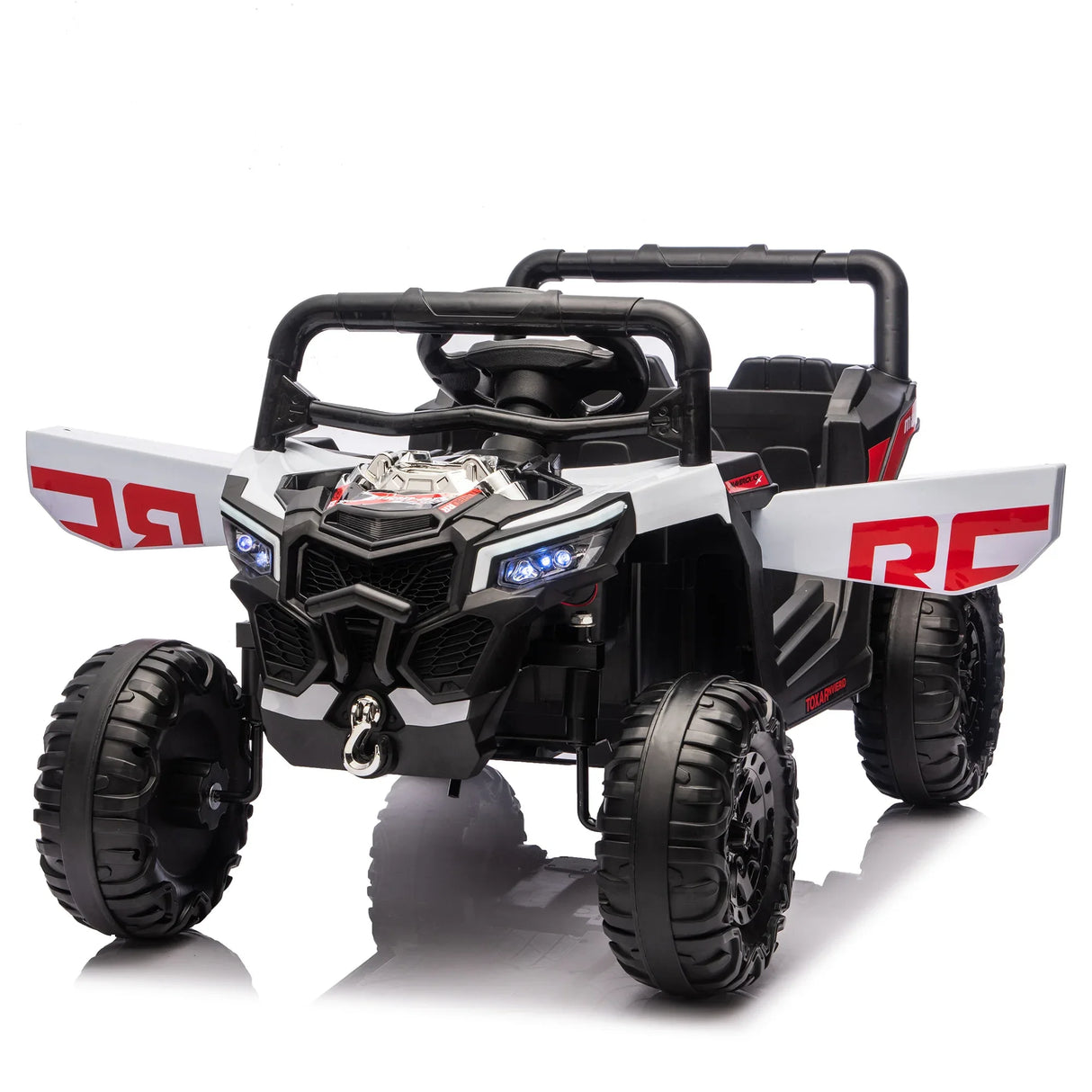 12V Kids Ride On Electric UTV With LED Lights and Music - Omega Lifestyles