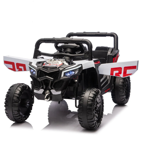 12V Kids Ride On Electric UTV With LED Lights and Music - Omega Lifestyles