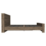 Modern Full XL Platform Bed Frame With Headboard - Omega Lifestyles