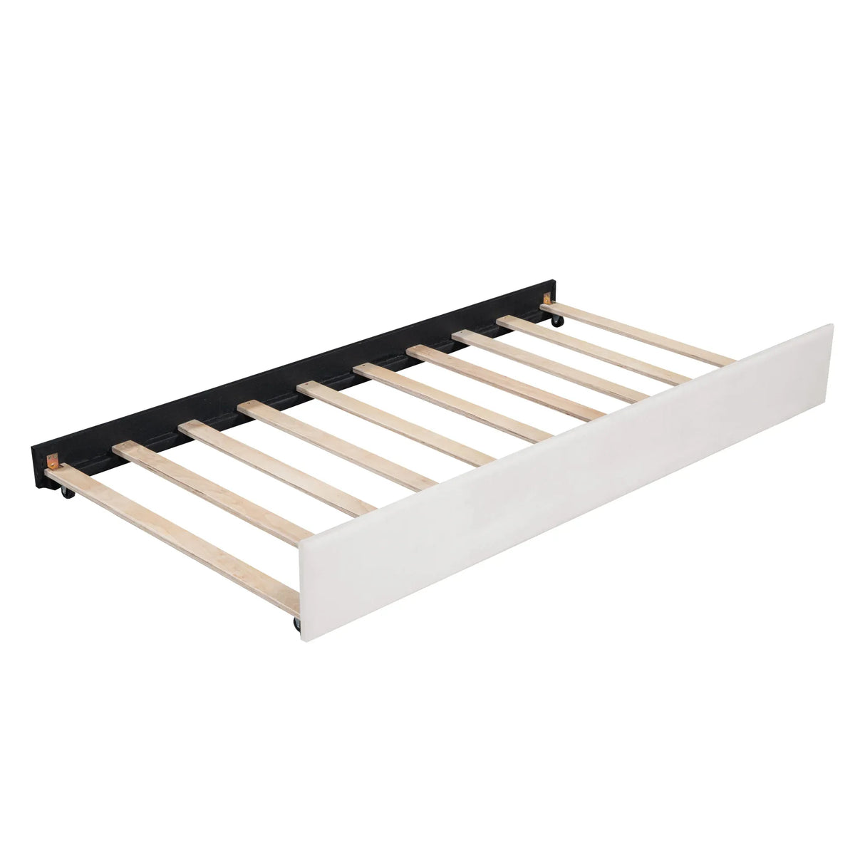 Twin Velvet Upholstered Daybed With Ergonomic Backrest And Trundle - Omega Lifestyles