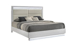 Glam Modern King Size Wood Platform Bed Frame - Omega Lifestyles