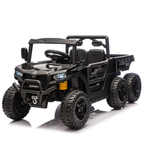 Kids 24V 4WD Six-Wheel Electric Remote Control Truck - Omega Lifestyles