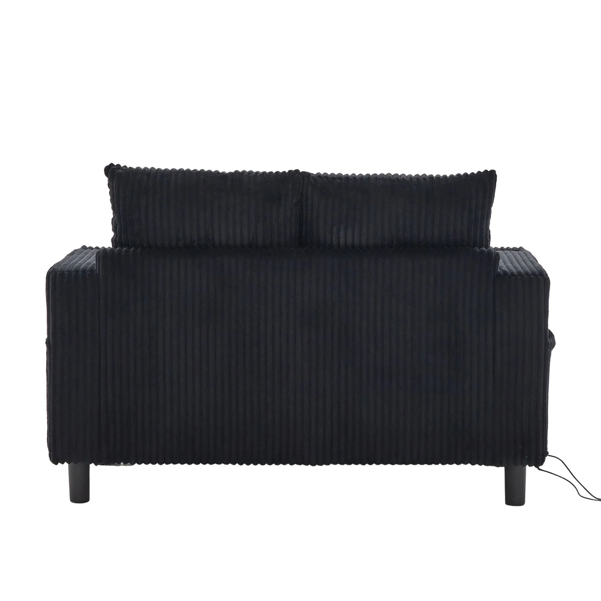 Oversized Corduroy Recliner Sofa With USB Charging - Omega Lifestyles