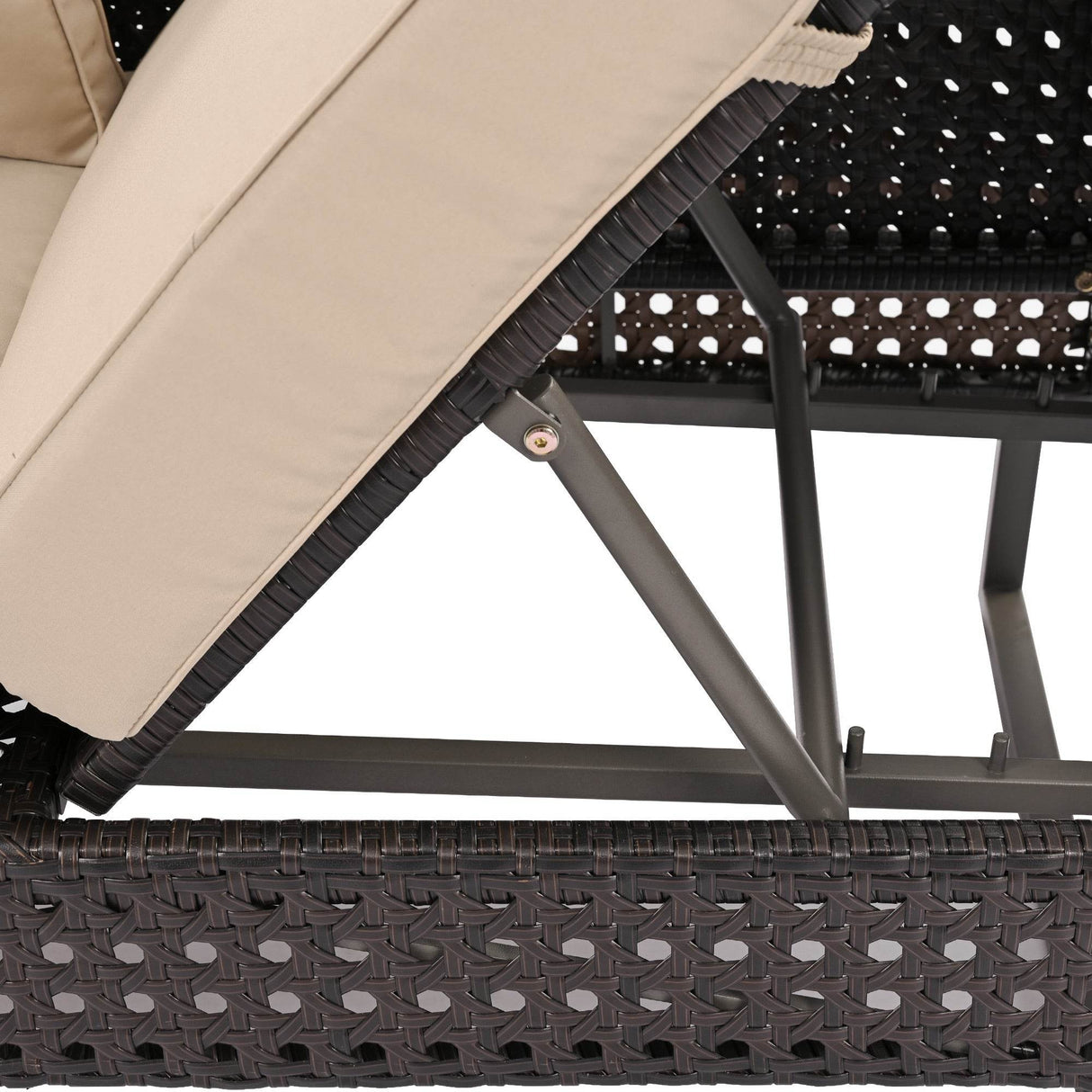 Diamond Weave Outdoor Sectional Furniture Set With Cushions - Omega Lifestyles