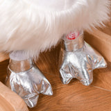 Plush Swan Toddler Rocking Horse With Sound Safety Belt - Omega Lifestyles