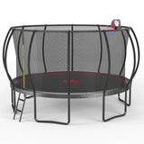 16-Foot Outdoor Galvanized Steel Garden Trampoline - Omega Lifestyles