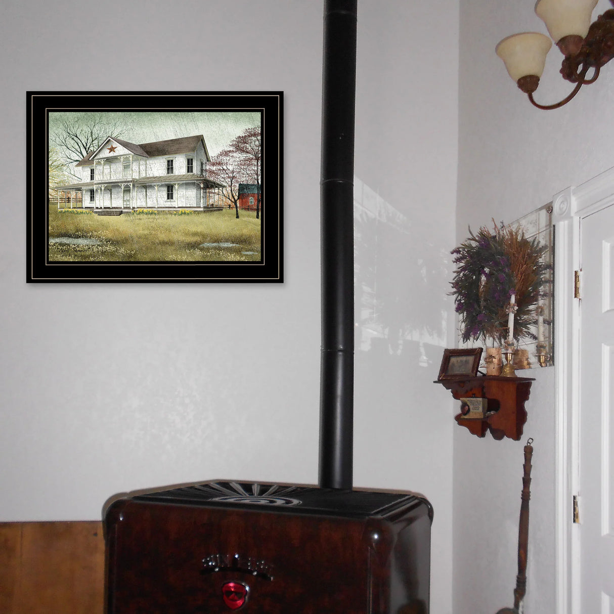 Ready To Hang April Showers Framed Wall Art Print - Omega Lifestyles