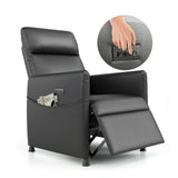 Modern Soft Faux Leather Power Recliner Chair - Omega Lifestyles