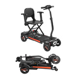 4-Wheel Automatic Folding Electric Mobility Scooter