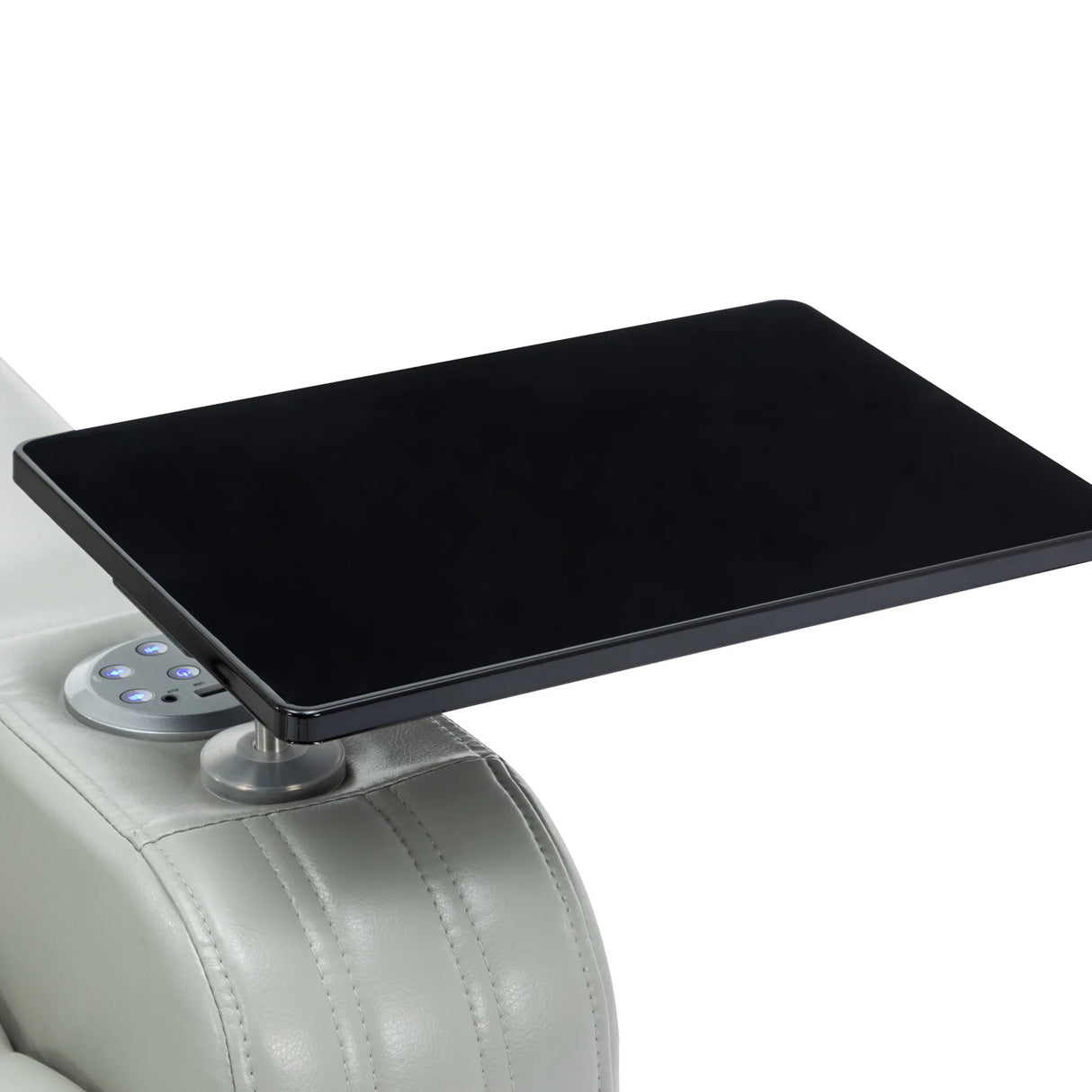 Modern PU Leather Power Recliner Chair With Bluetooth Speaker - Omega Lifestyles