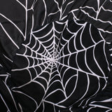 Halloween Spiderweb 3-Foot Foam Filled Fabric Bean Bag Chair - Omega Lifestyles
