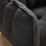 Soft Chenille High Resilient Foam Bean Bag Chair - Omega Lifestyles