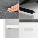 Wooden Shoe Storage Bench With Cushion Seating - Omega Lifestyles