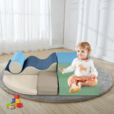 Colorful Soft Foam Kids Climb And Crawl Playset - Omega Lifestyles