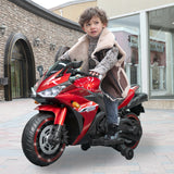 12V Kids Electric Motorcycle With Training Wheels and Lights - Omega Lifestyles