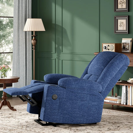 Power Lift Massage Heat Recliner Chair With USB Ports - Omega Lifestyles