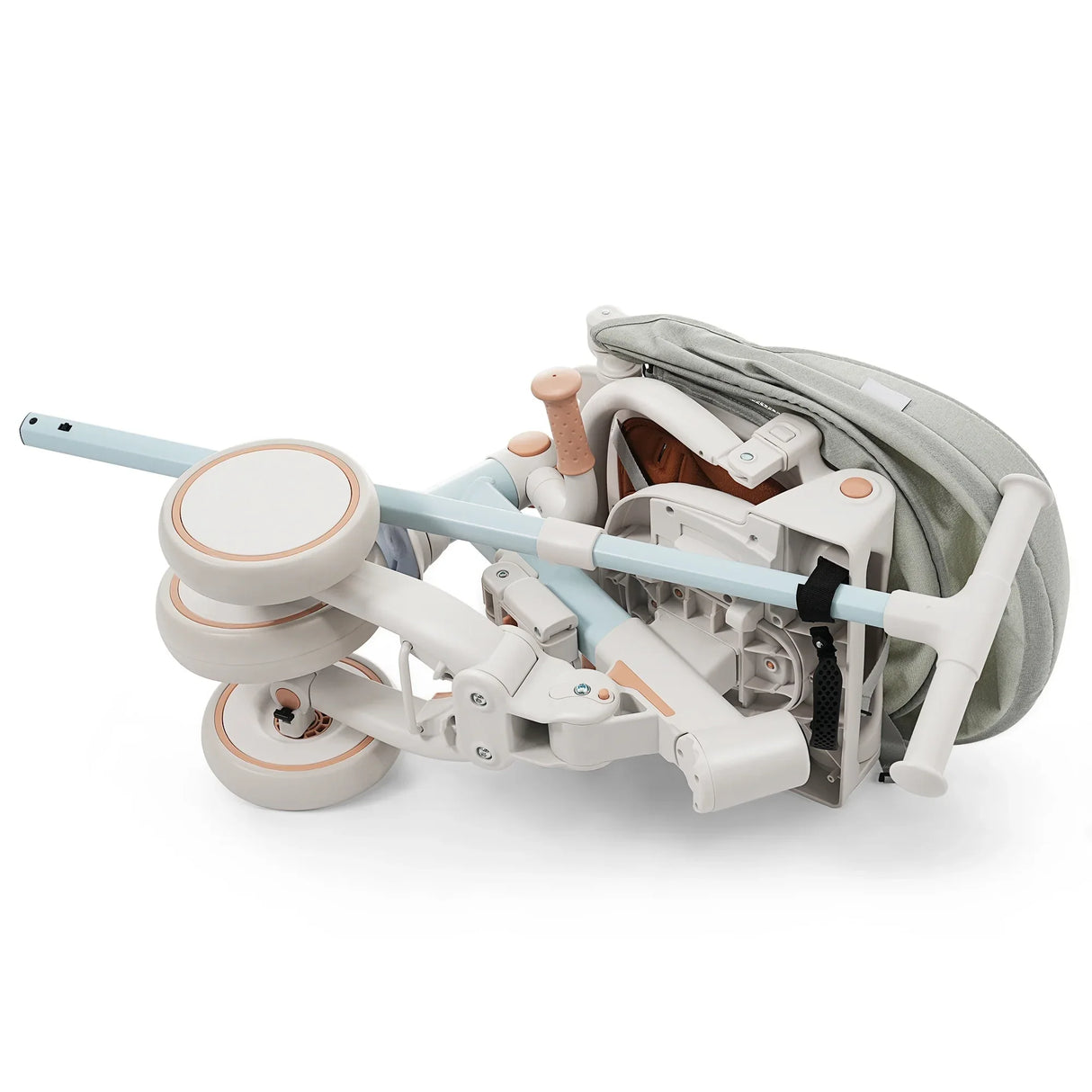 7-in-1 Multifunctional Foldable Baby Tricycle With Canopy - Omega Lifestyles