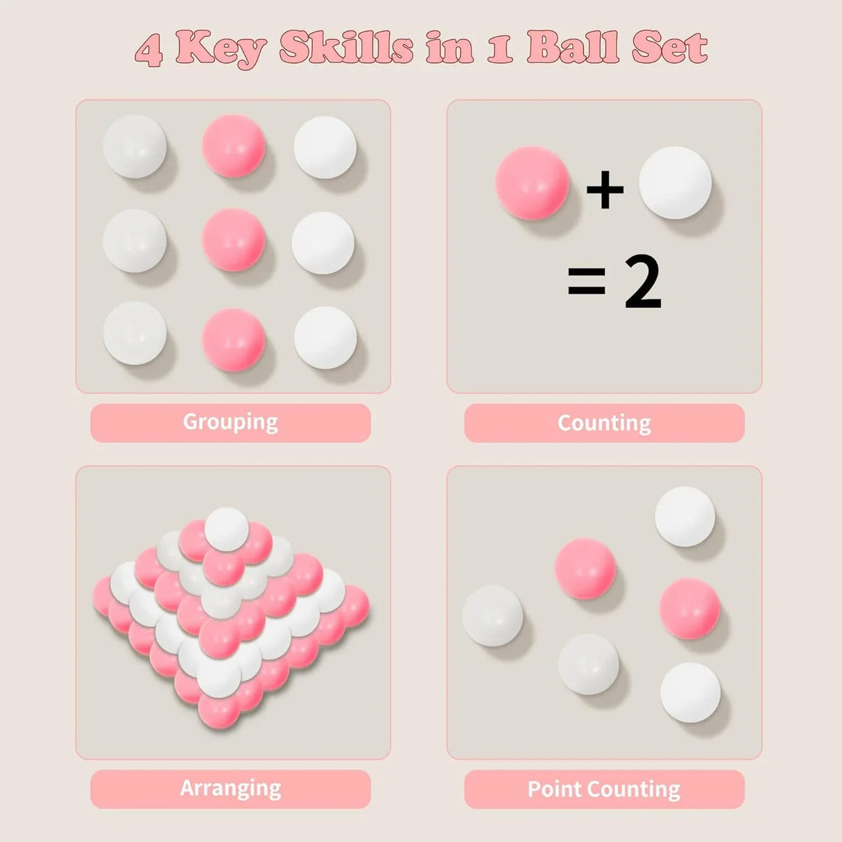 Pack Of 1000 Non-Toxic Phthalate Free Plastic Ball Pit Balls - Omega Lifestyles