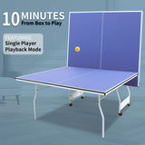 Competition Grade Foldable Indoor Table Tennis Table Set - Omega Lifestyles