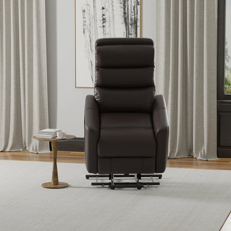 Power Lift Faux Leather Recliner Chair With USB Charging - Omega Lifestyles